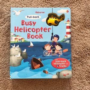 Usborne Pull-Back Busy Helicopter Book